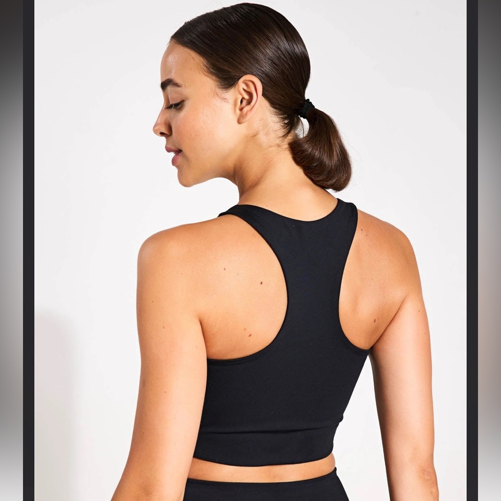 Girlfriend Collective Paloma Bra – Black Size S NWT
